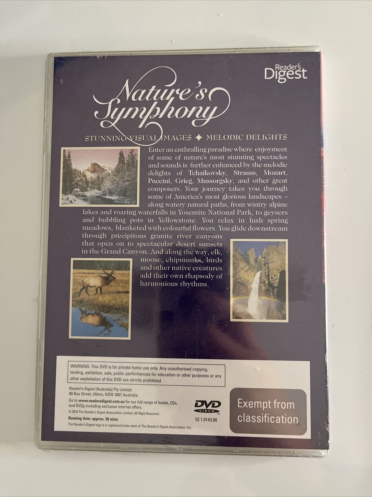 NEW Nature's Symphony & Nature's Serenade DVD All Regions