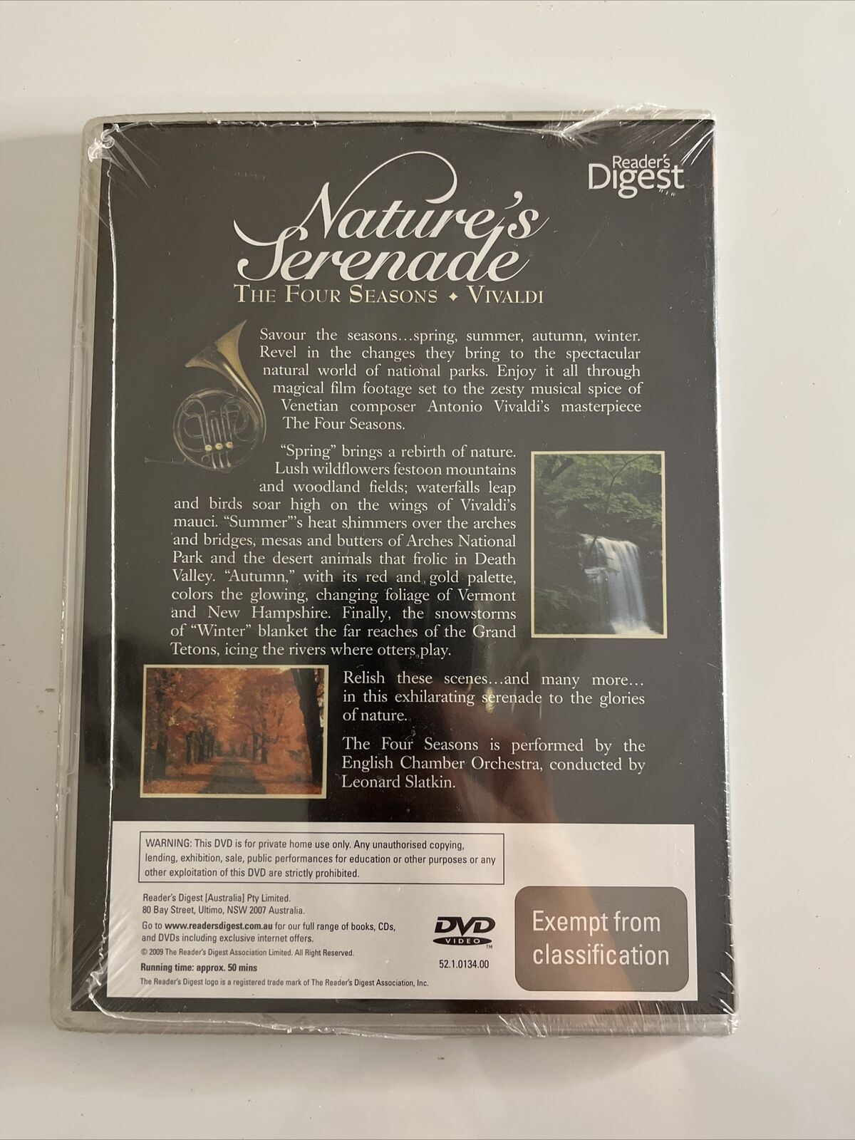 NEW Nature's Symphony & Nature's Serenade DVD All Regions