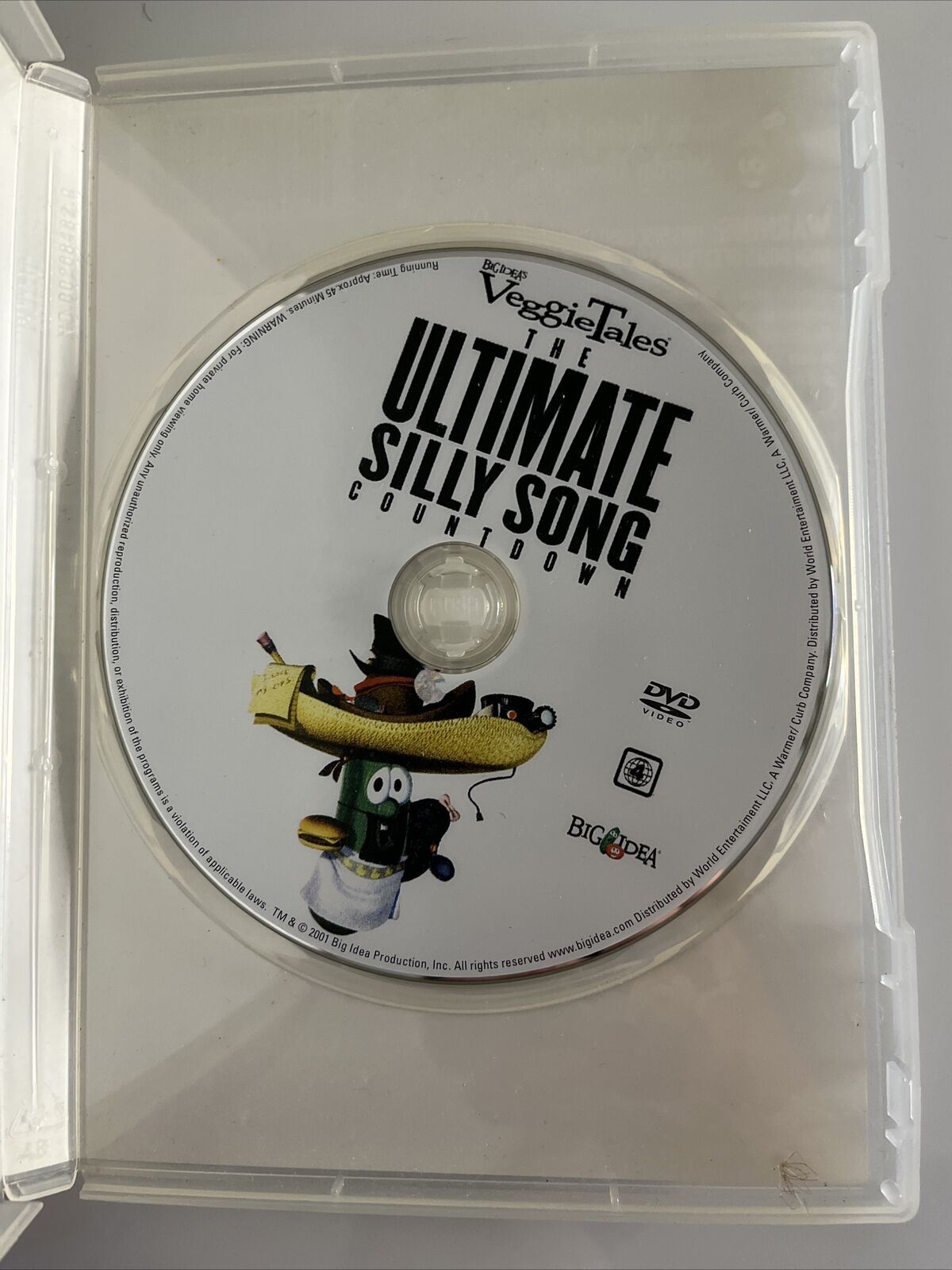 VeggieTales The Ultimate Silly Song Countdown DVD Region 4