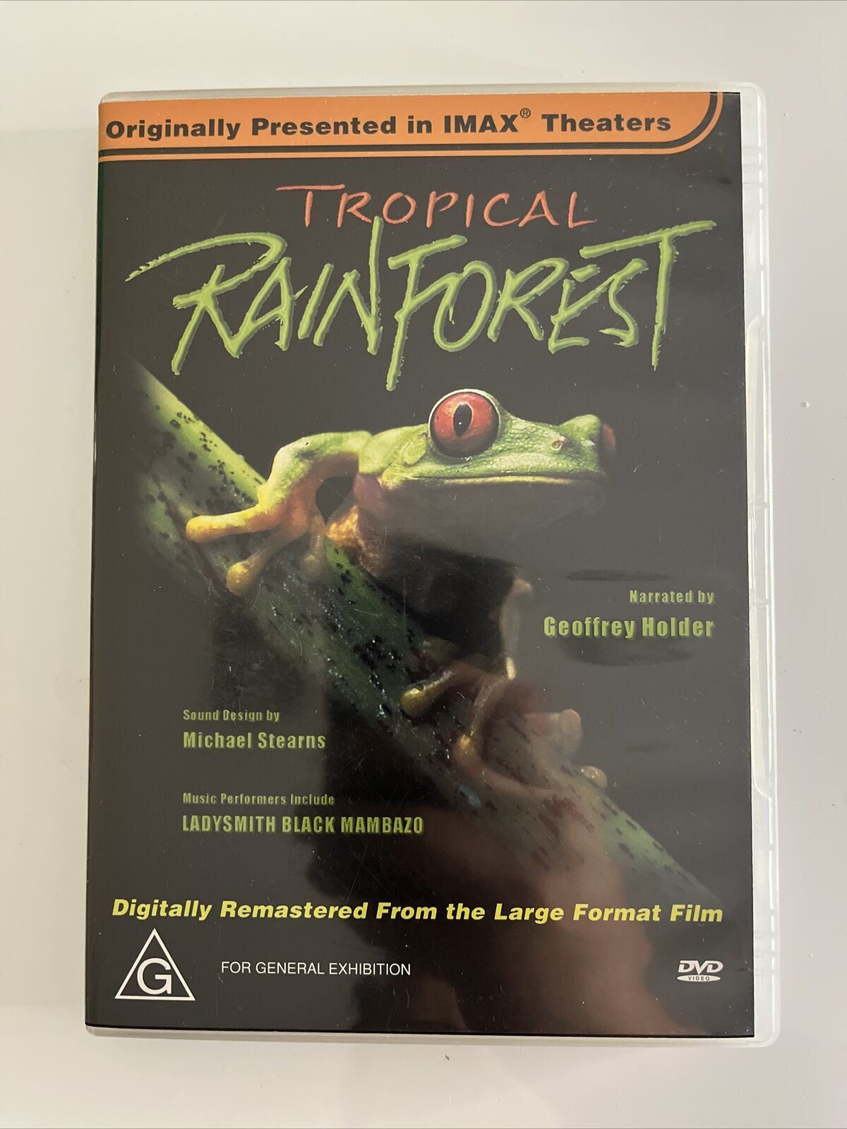 Imax - Tropical Rainforest (DVD, 1992) Documentary Region 4