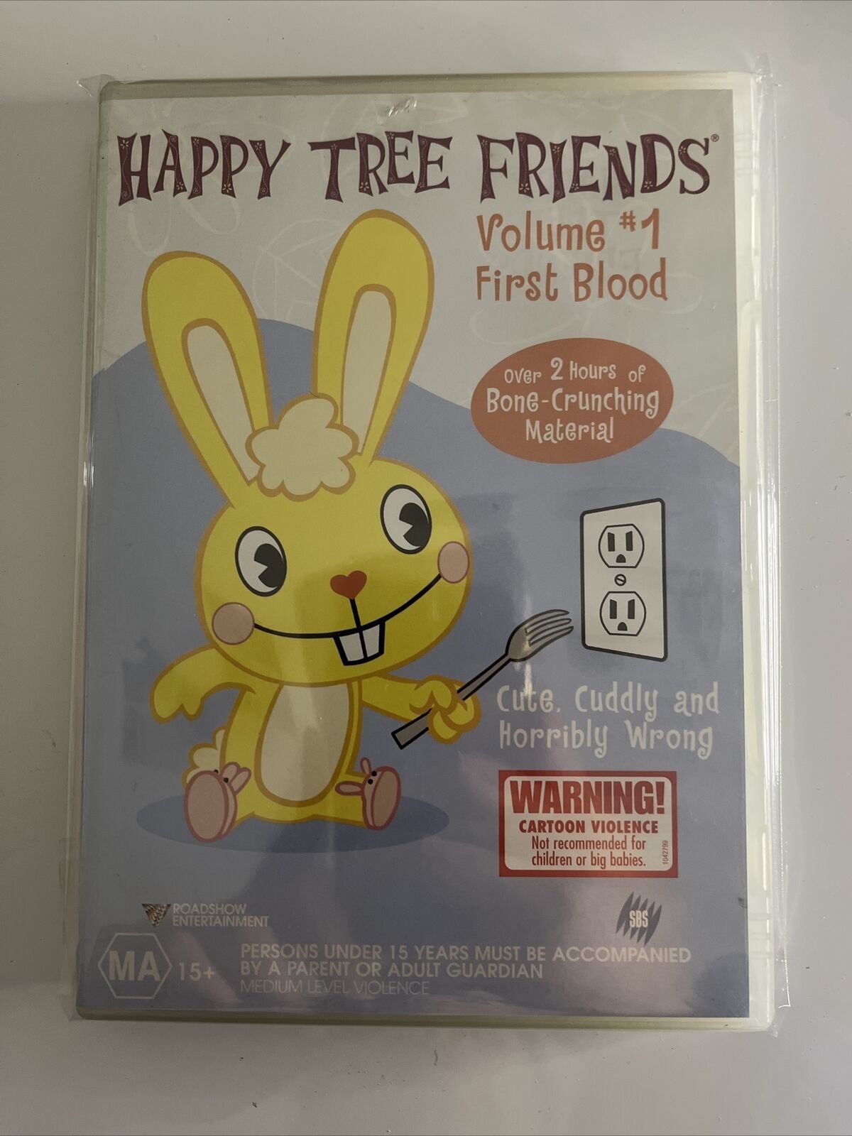 Happy Tree Friends - First Blood : Volume 1 (DVD, 2002) Region 4 NEW