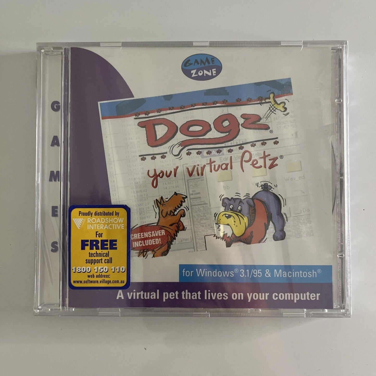 *New Sealed* Dogz Your Virtual Petz - PC Windows Mac Game