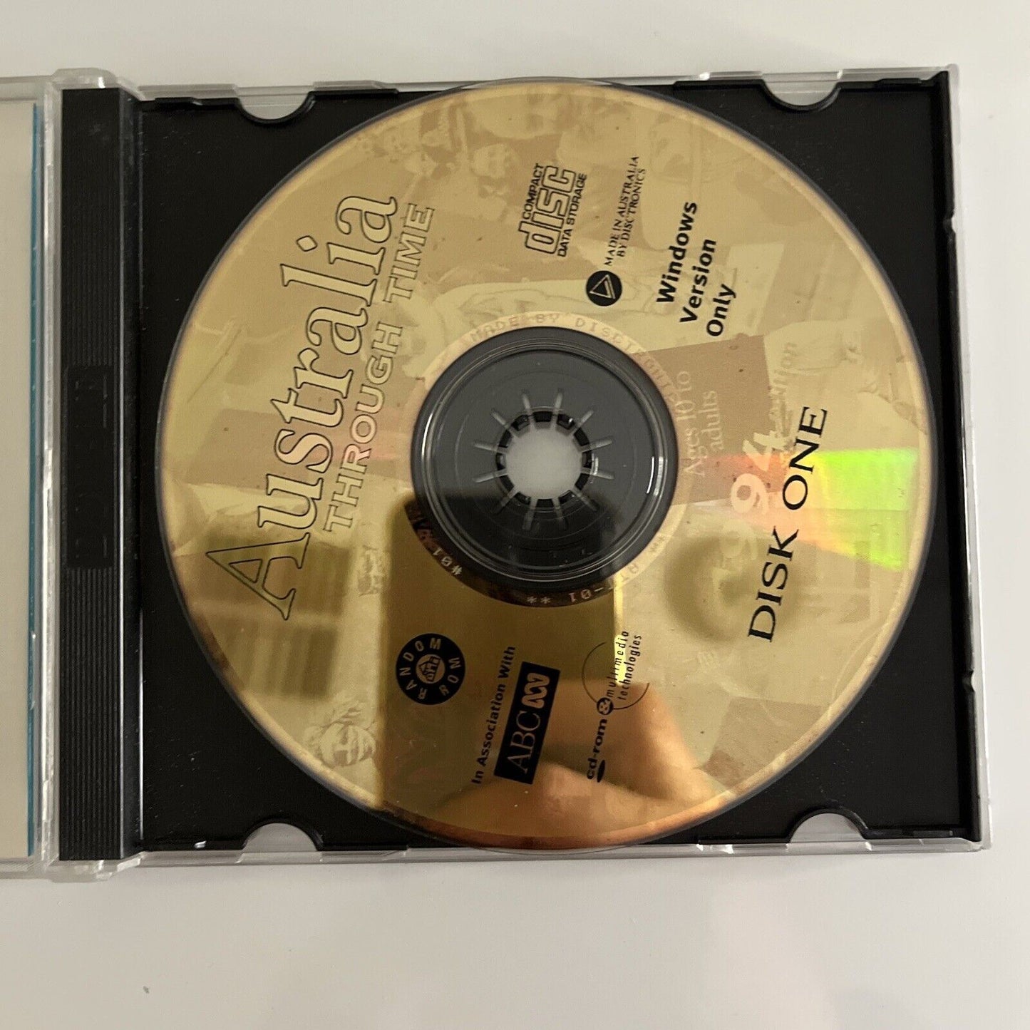Australia Through Time PC CD-ROM Windows ABC 1998