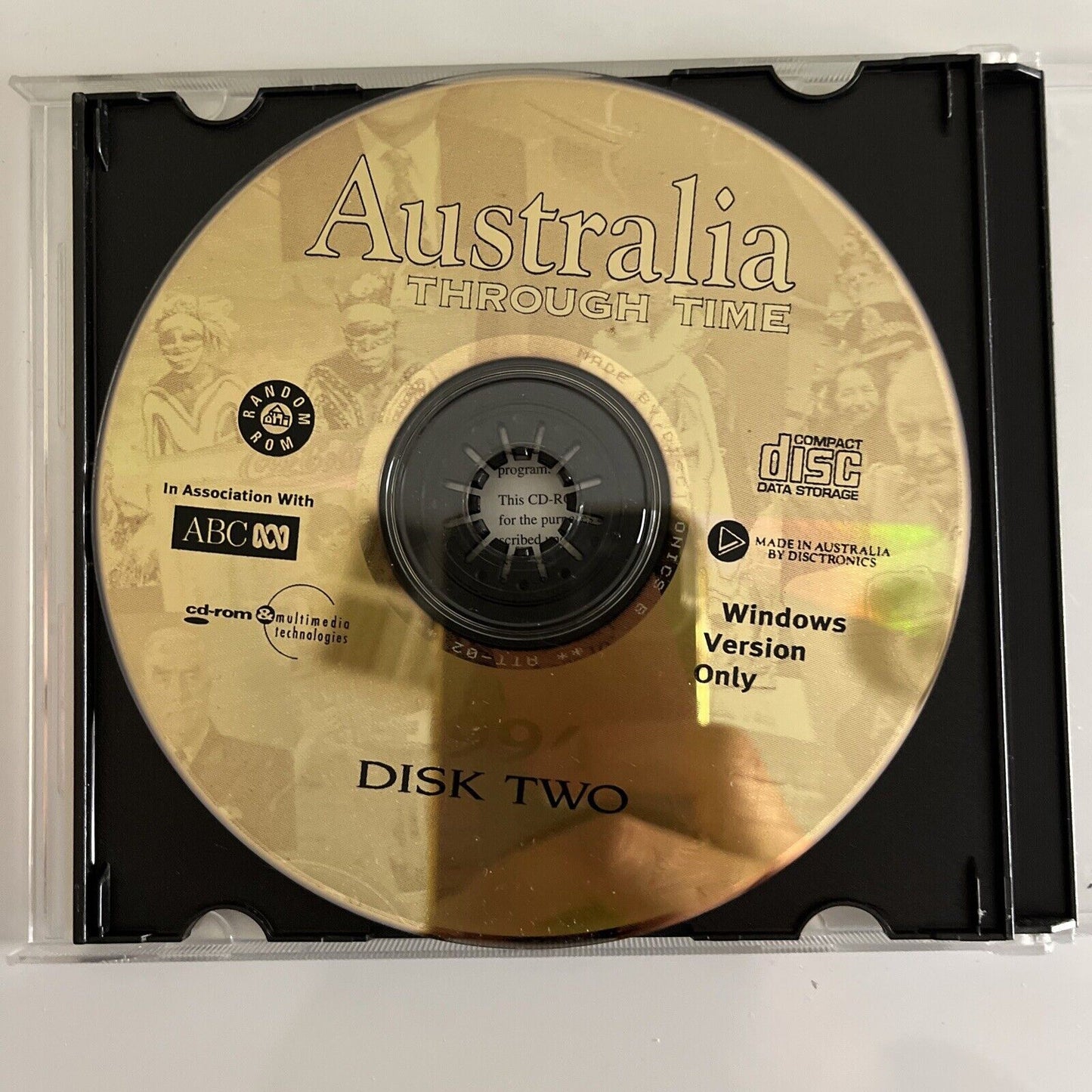 Australia Through Time PC CD-ROM Windows ABC 1998