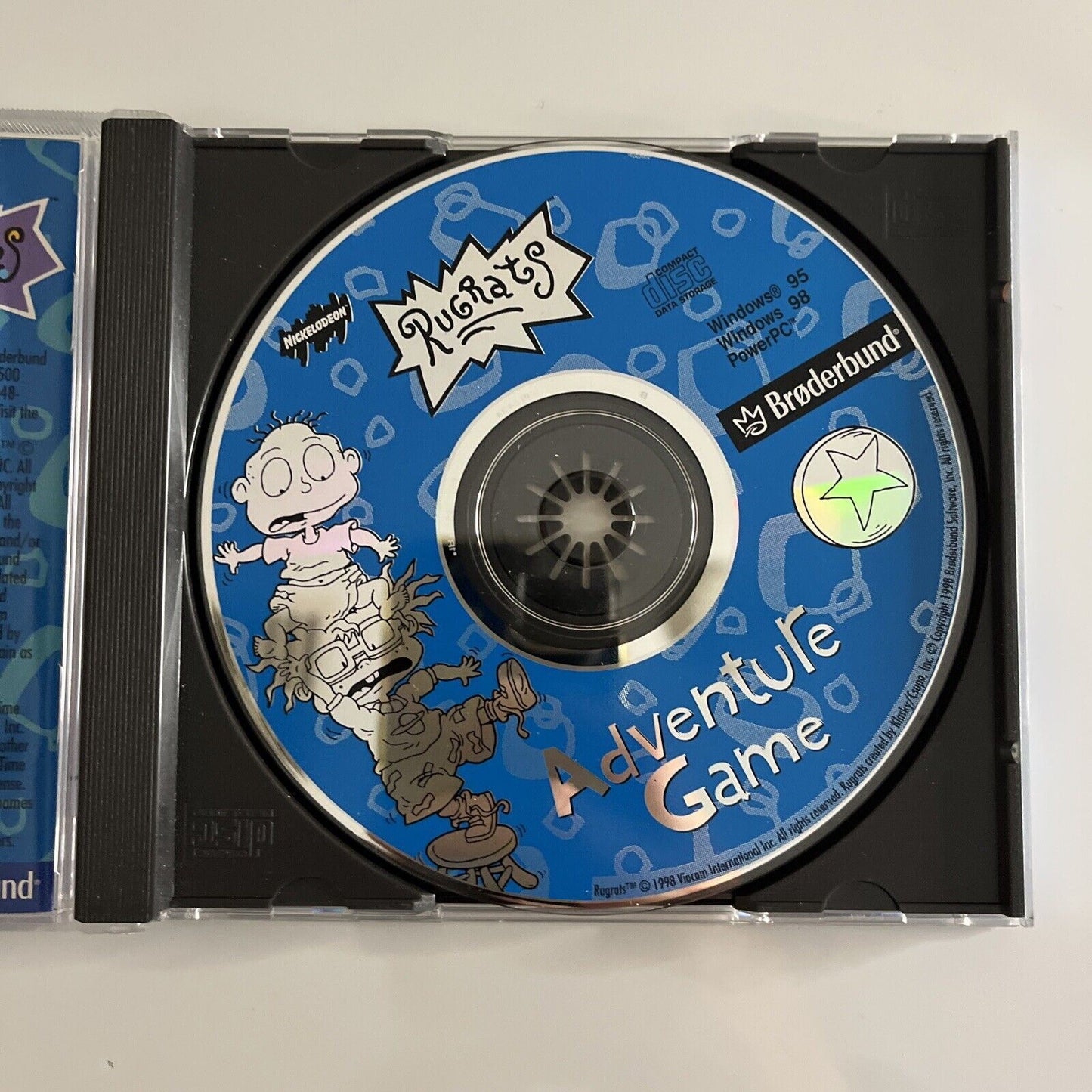 Rugrats Adventure Game - PC CD-ROM Windows Retro Game