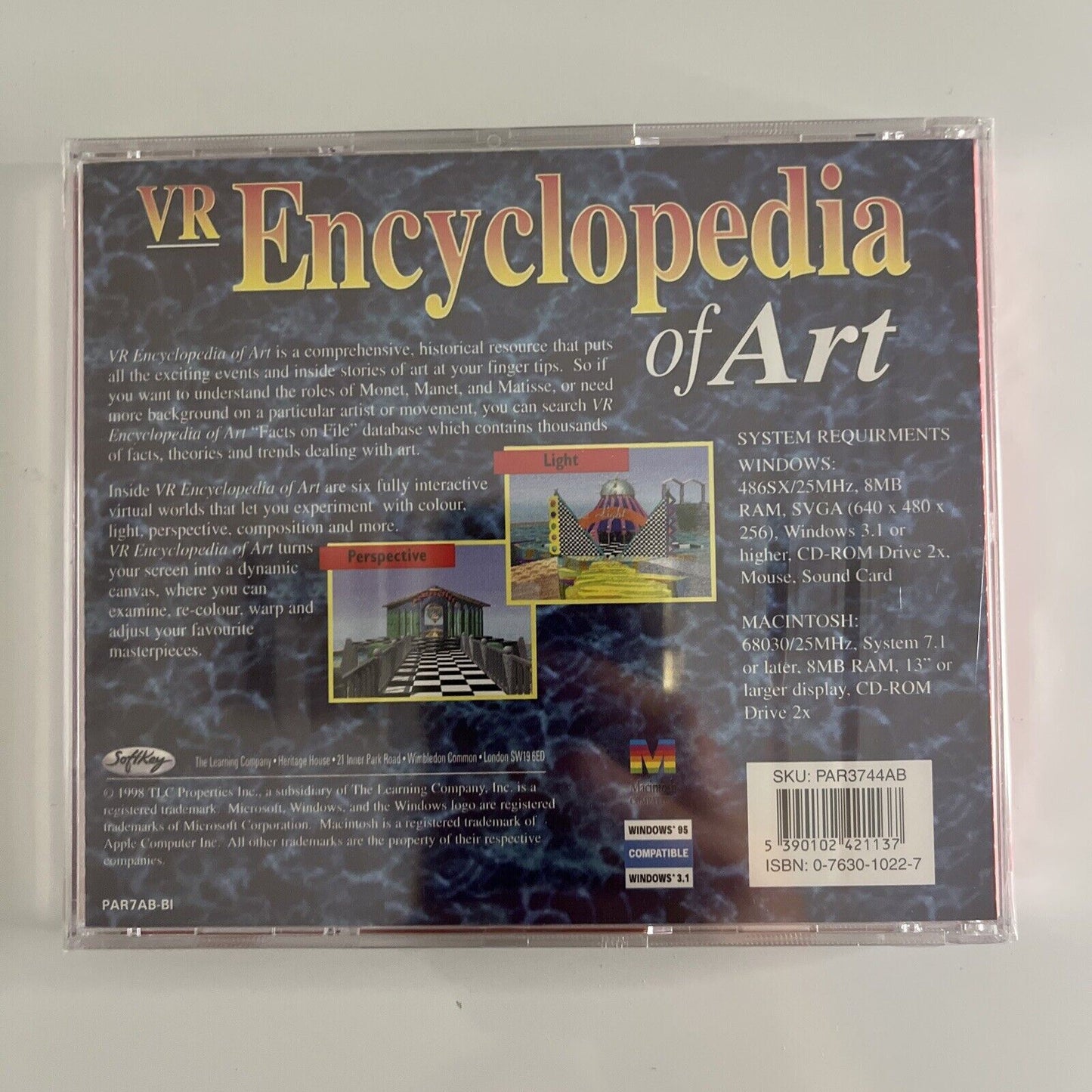 *New Sealed* VR Encyclopedia of Art PC Windows Mac