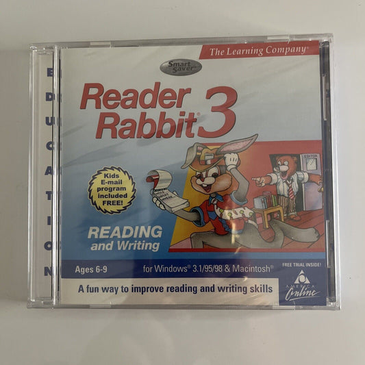 *New Sealed* Reader Rabbit 3 - PC Windows Mac Educational
