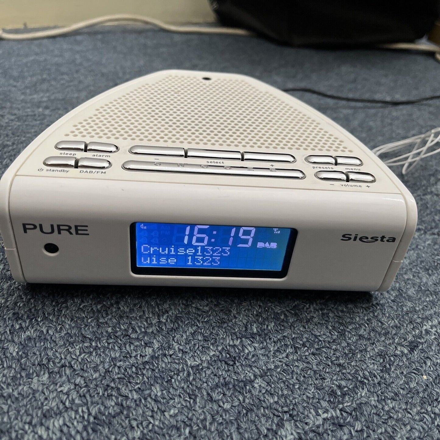 PURE Siesta DAB/FM Alarm Clock Digital Radio