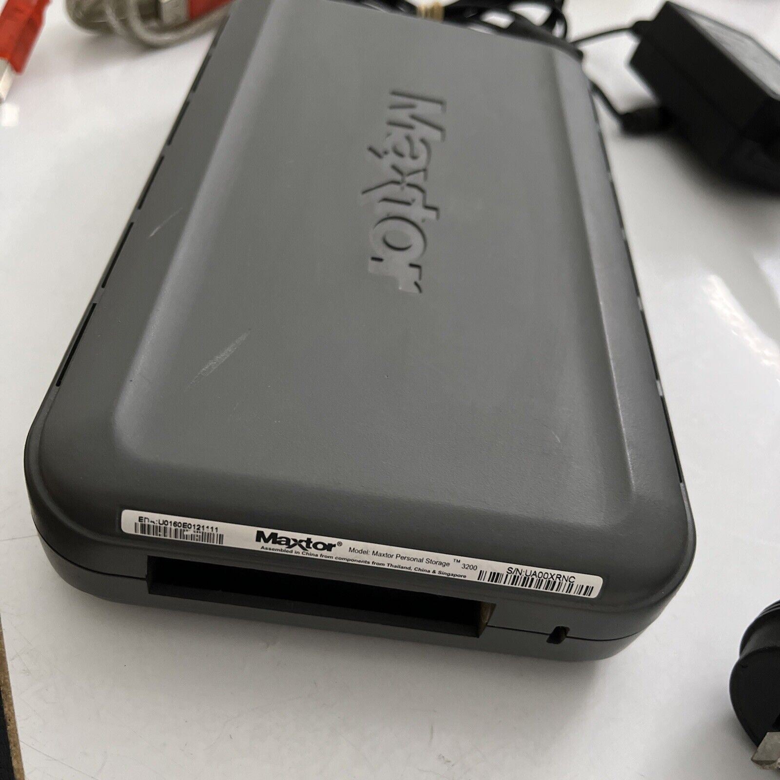 Maxtor Personal Storage 3200 149GB USB External Hard Drive – Retro Unit