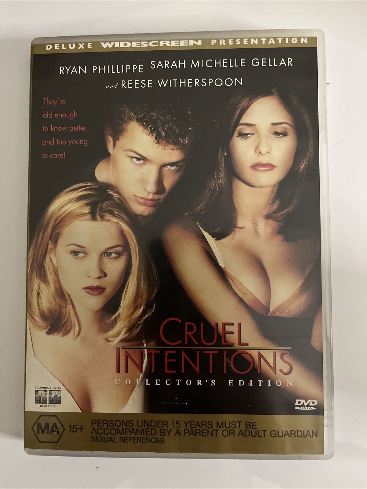 Cruel Intentions (DVD, 1999) Sarah Michelle Gellar, Reese Witherspoon. Region 4