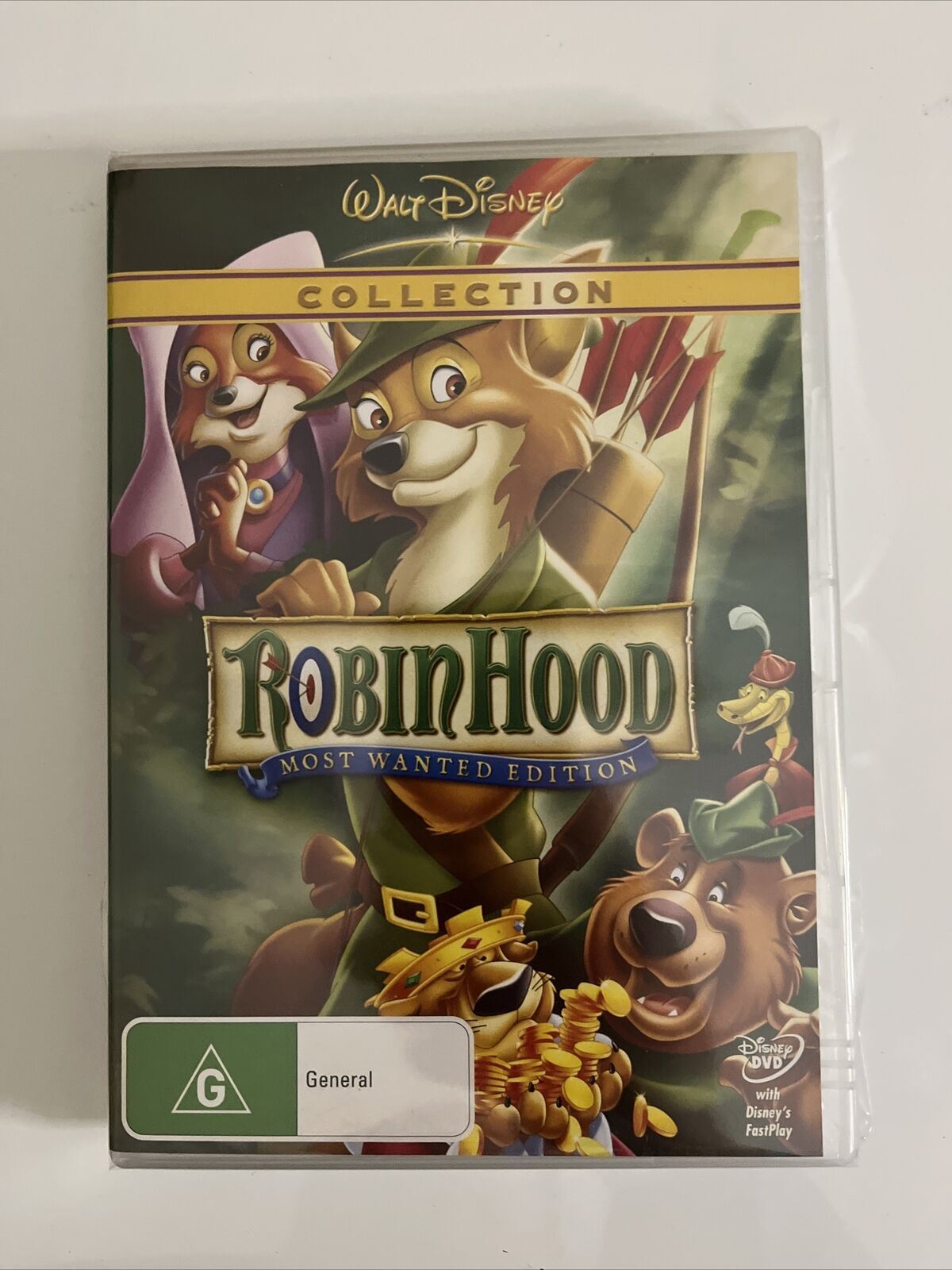 Robin Hood - Special Edition (DVD, 1973) Disney NEW Region 4 – Retro Unit