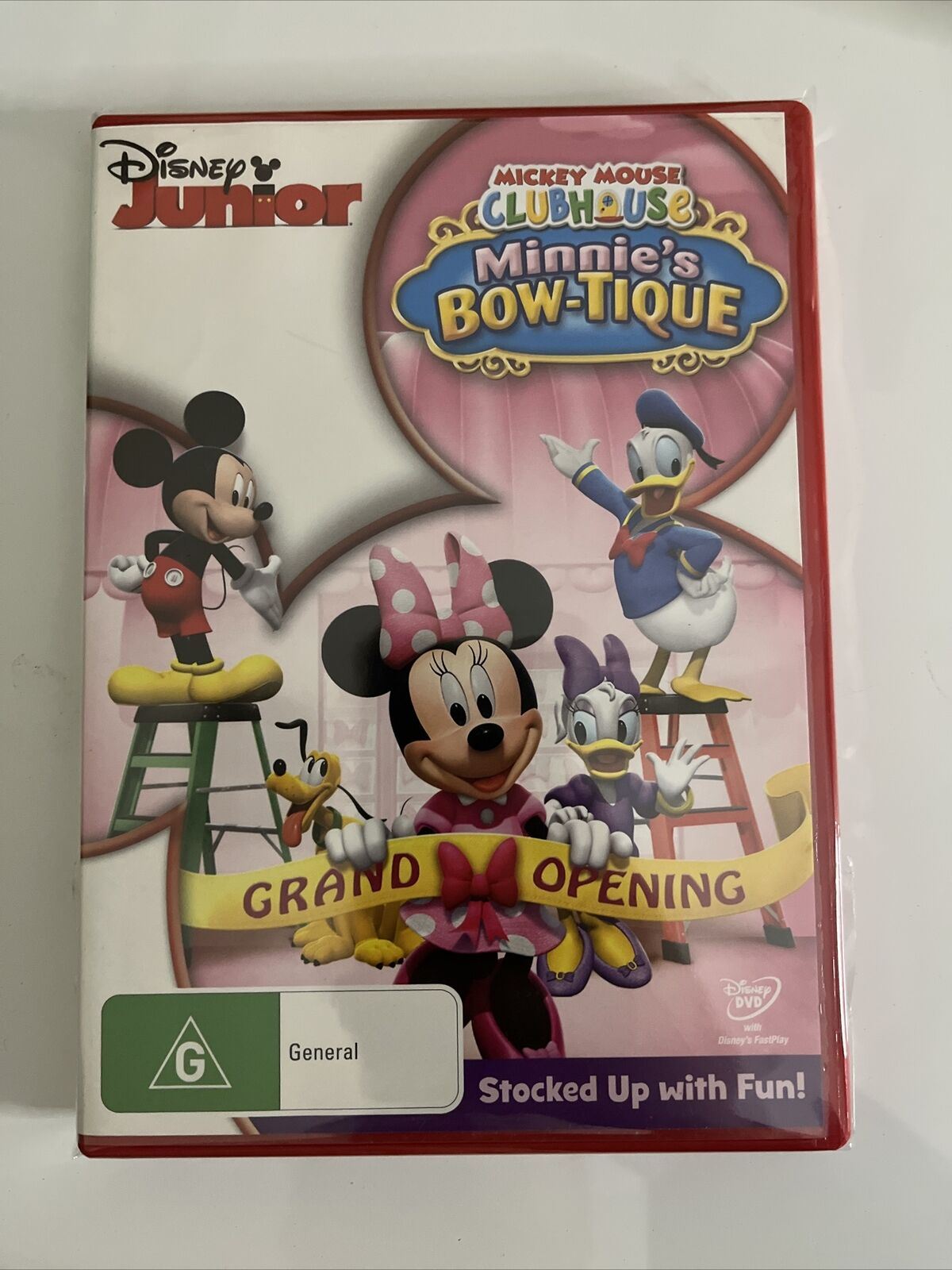 Mickey Mouse Clubhouse - Minnie's Bow-Tique (DVD, 2009) NEW Region 4