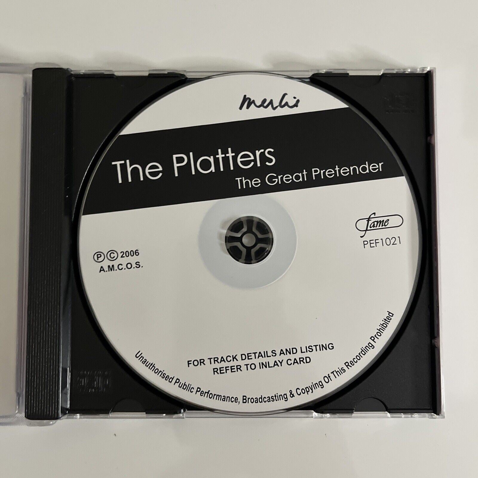 testi the platters the great pretender