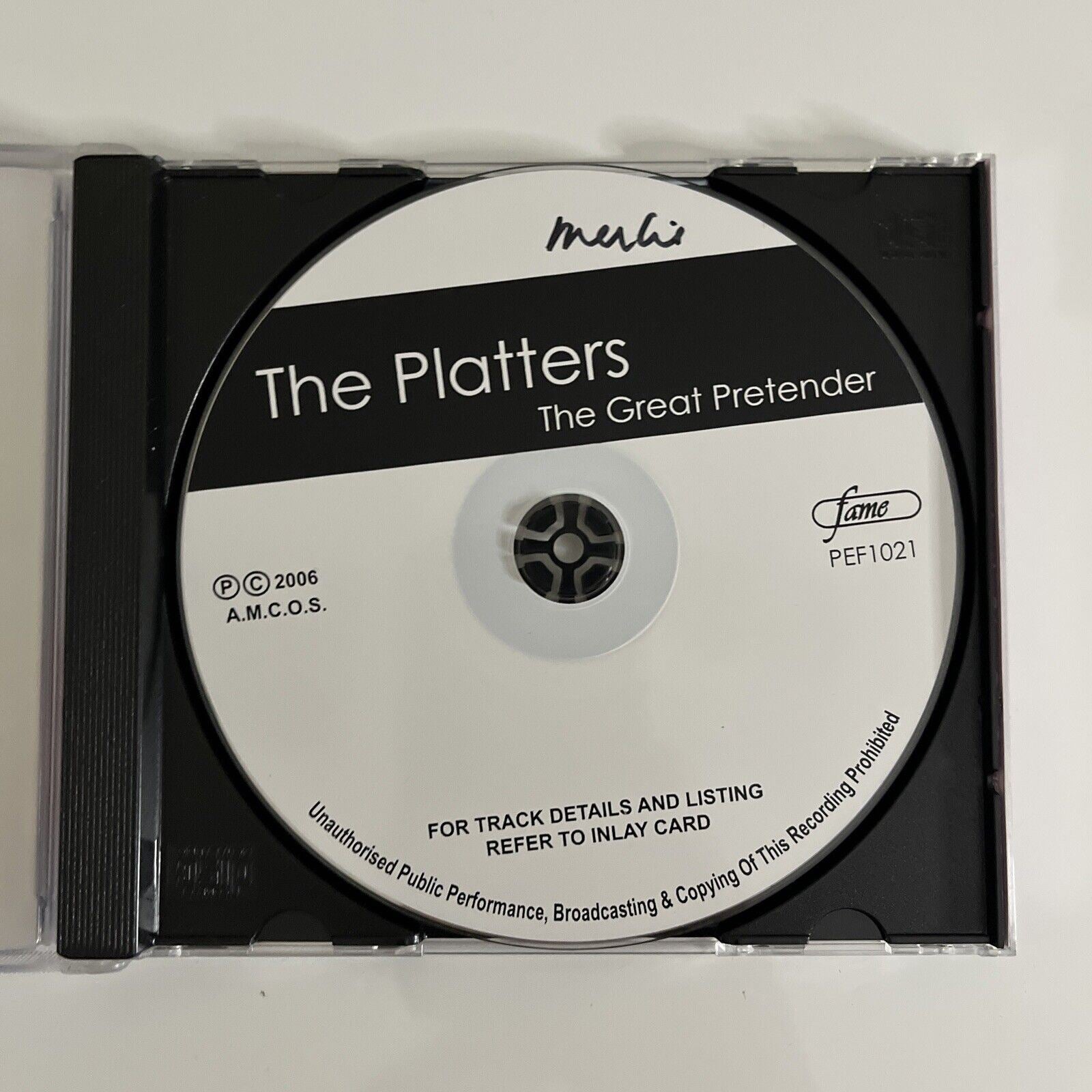 The Platters – The Great Pretender (CD) Album – Retro Unit