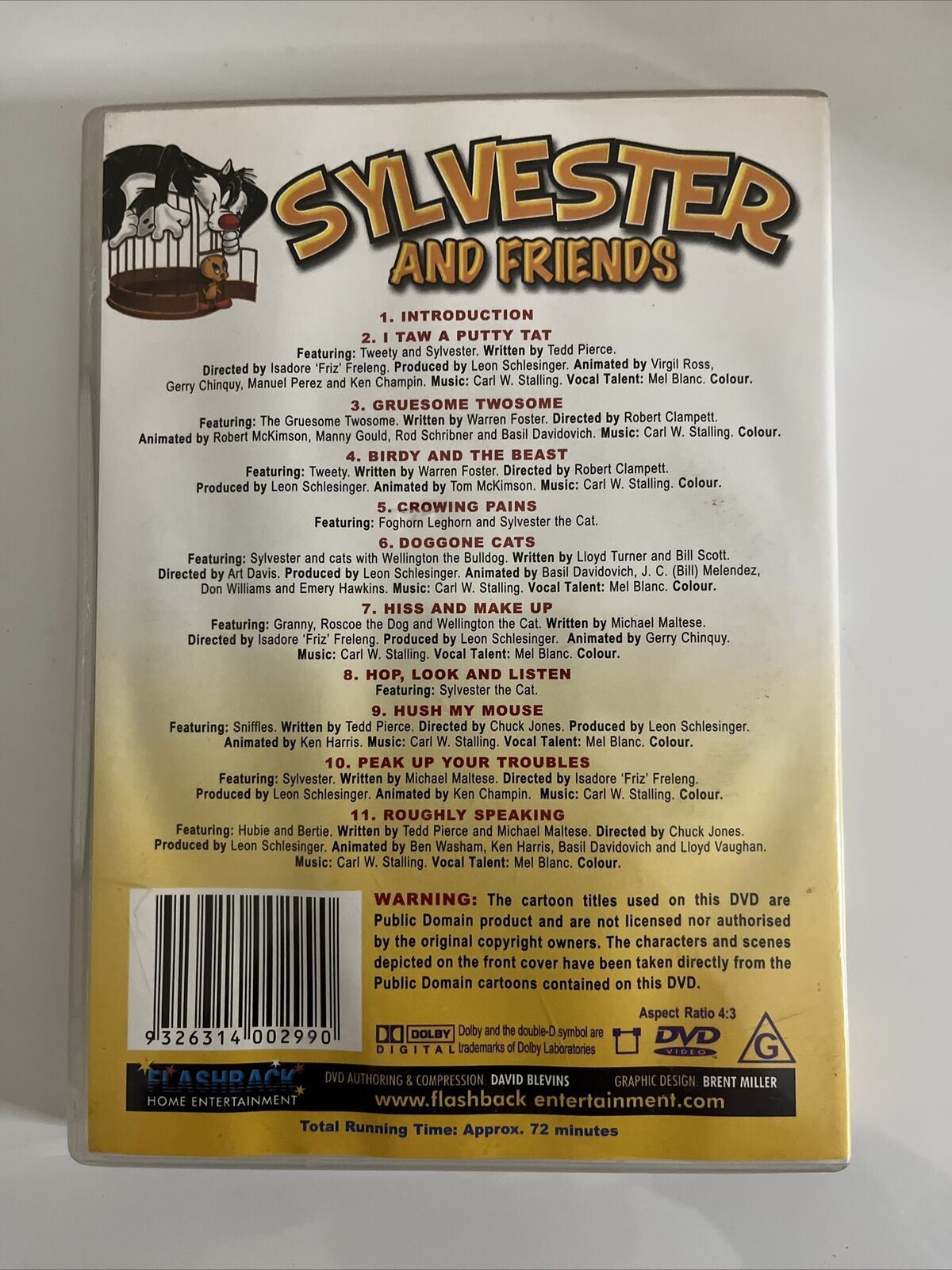 Sylvester and Friends DVD