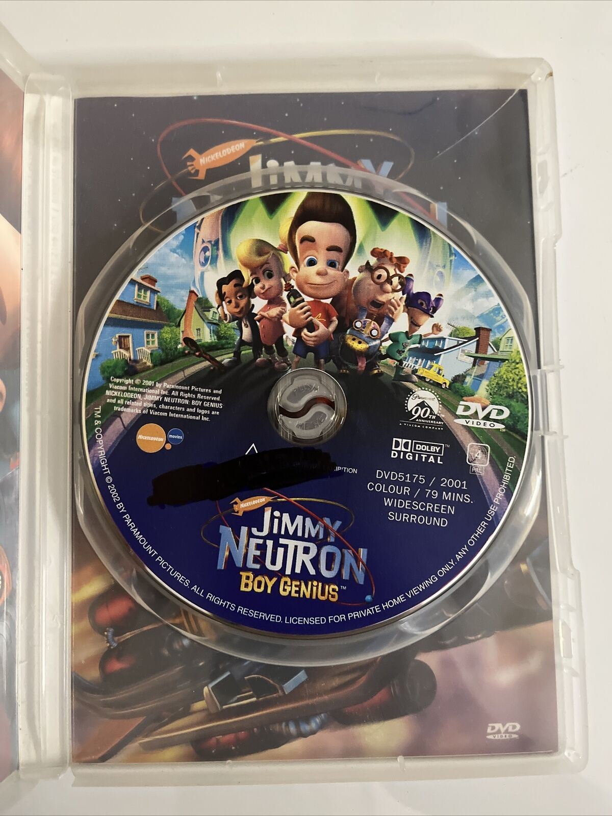 Jimmy Neutron Boy Genius DVD 2001 Megan Cavanagh Mark