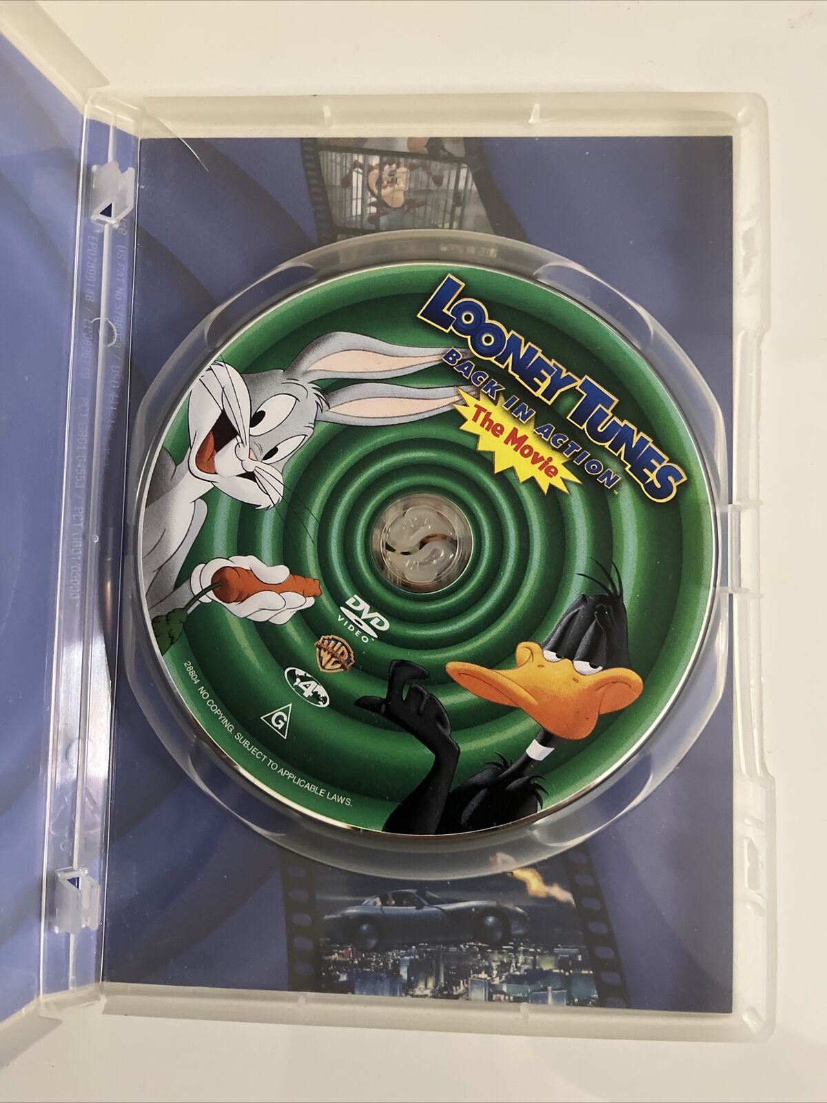 Looney Tunes Back In Action (DVD, 2003) Brendan Fraser, Jenna Elfman Region 4