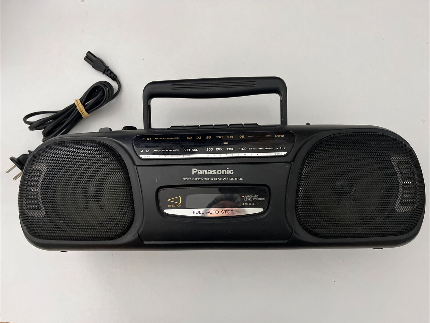 Panasonic RX-FS430 Tape Cassette Player Recorder AM/FM Radio Boombox
