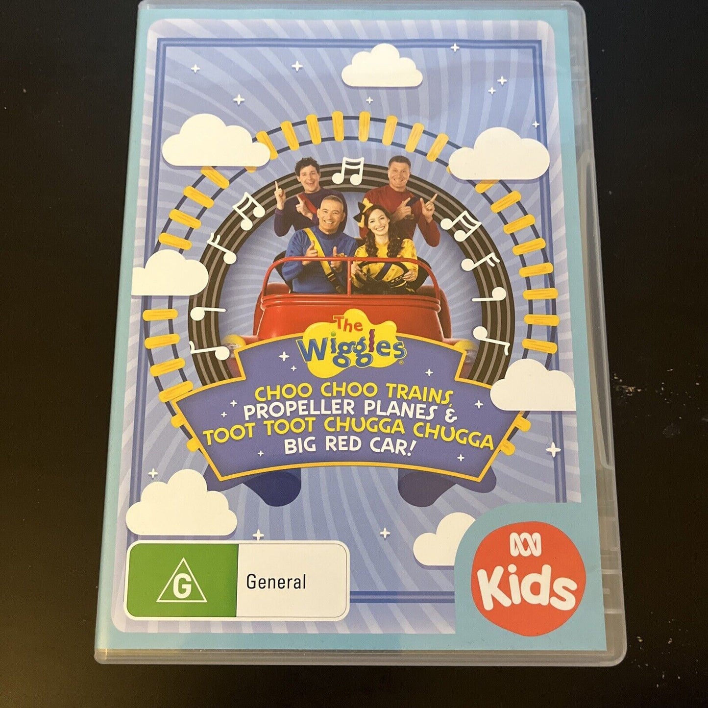 The Wiggles - Choo Choo Trains, Propeller Planes & Big Red Car DVD Region 4 NEW