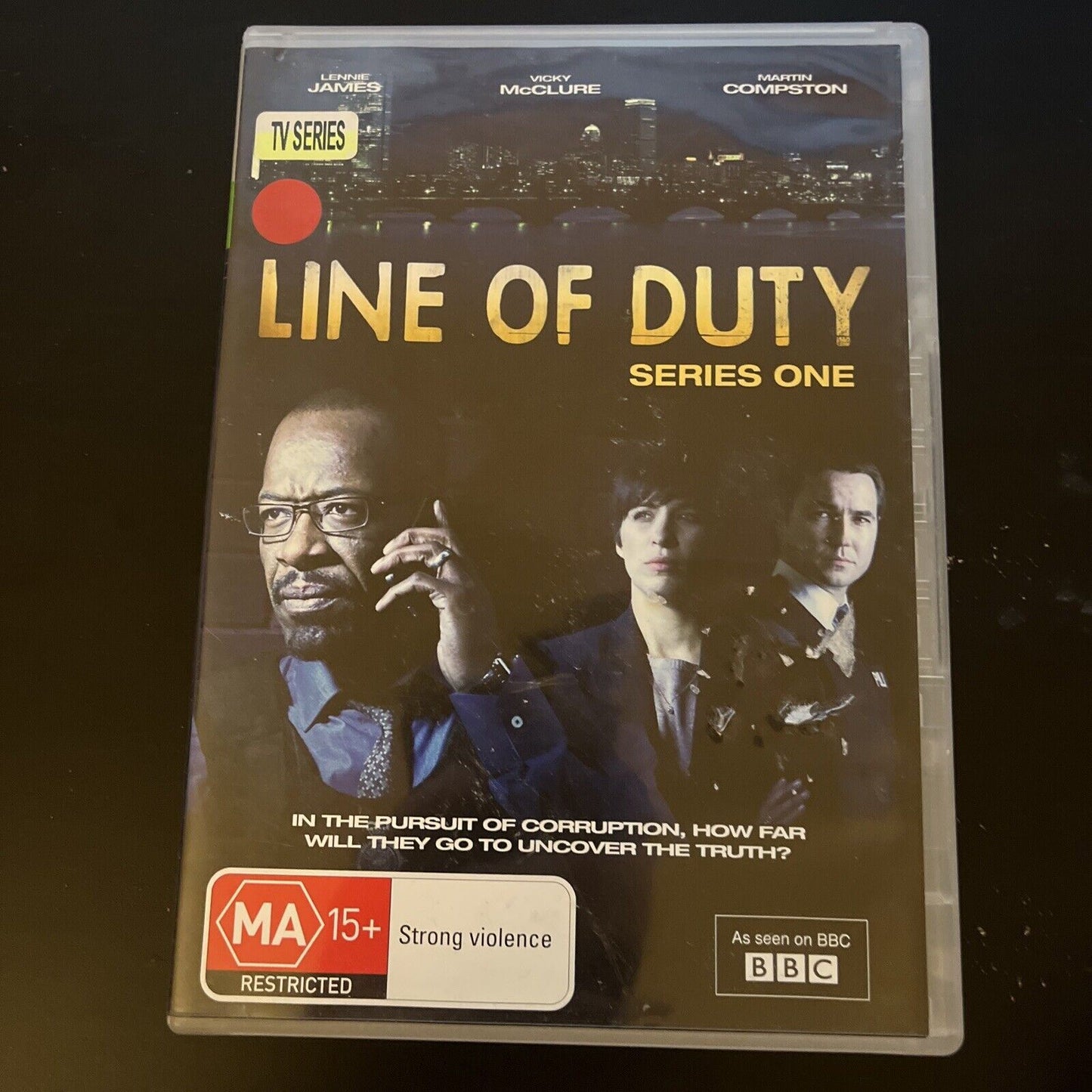 Line Of Duty : Season 1 (DVD, 2012, 2-Disc) BBC Series Region 4