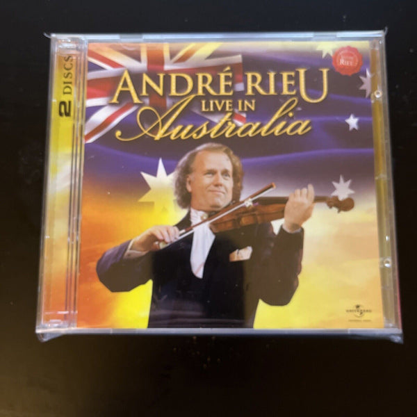 André Rieu – Live In Australia (CD, 2-Disc, 2008) NEW – Retro Unit
