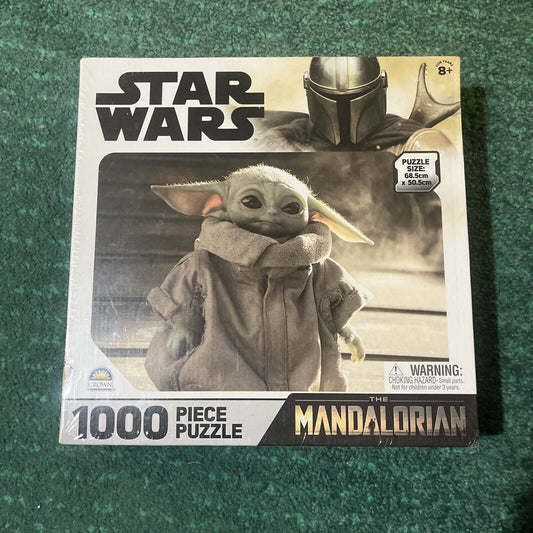 *New Sealed* Star Wars - Mandalorian Baby Yoda 1000 Piece Jigsaw Puzzle
