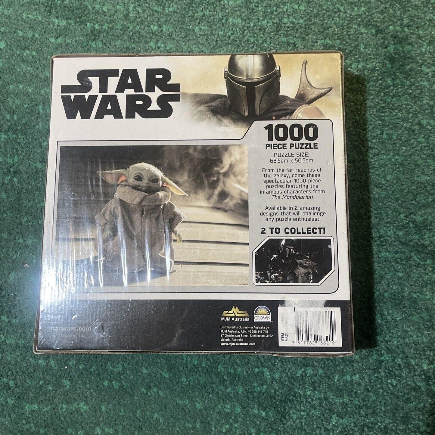 *New Sealed* Star Wars - Mandalorian Baby Yoda 1000 Piece Jigsaw Puzzle