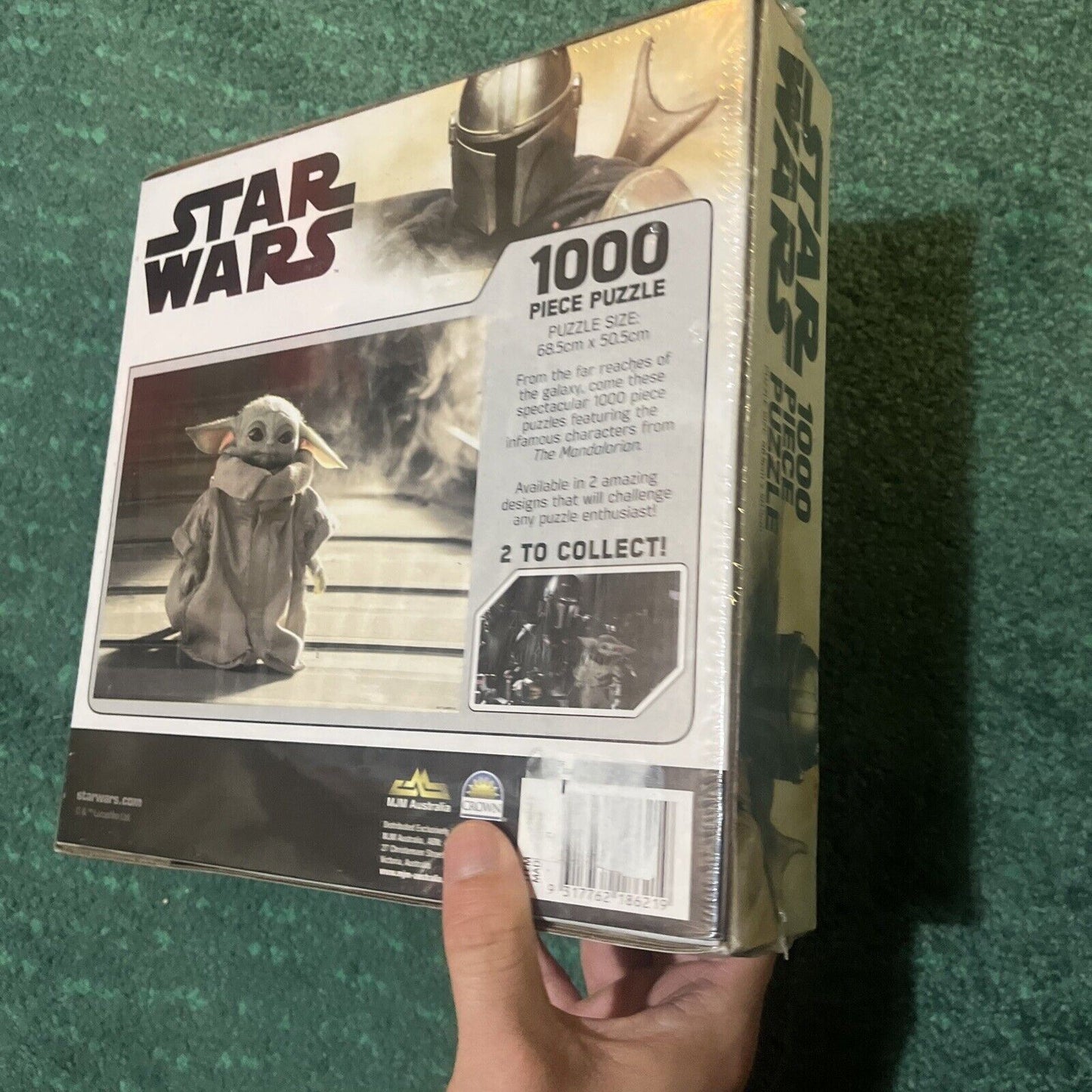 *New Sealed* Star Wars - Mandalorian Baby Yoda 1000 Piece Jigsaw Puzzle