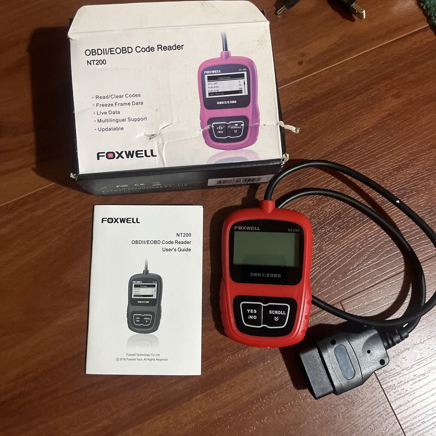 Foxwell OBDII/EOBD Code Reader NT200