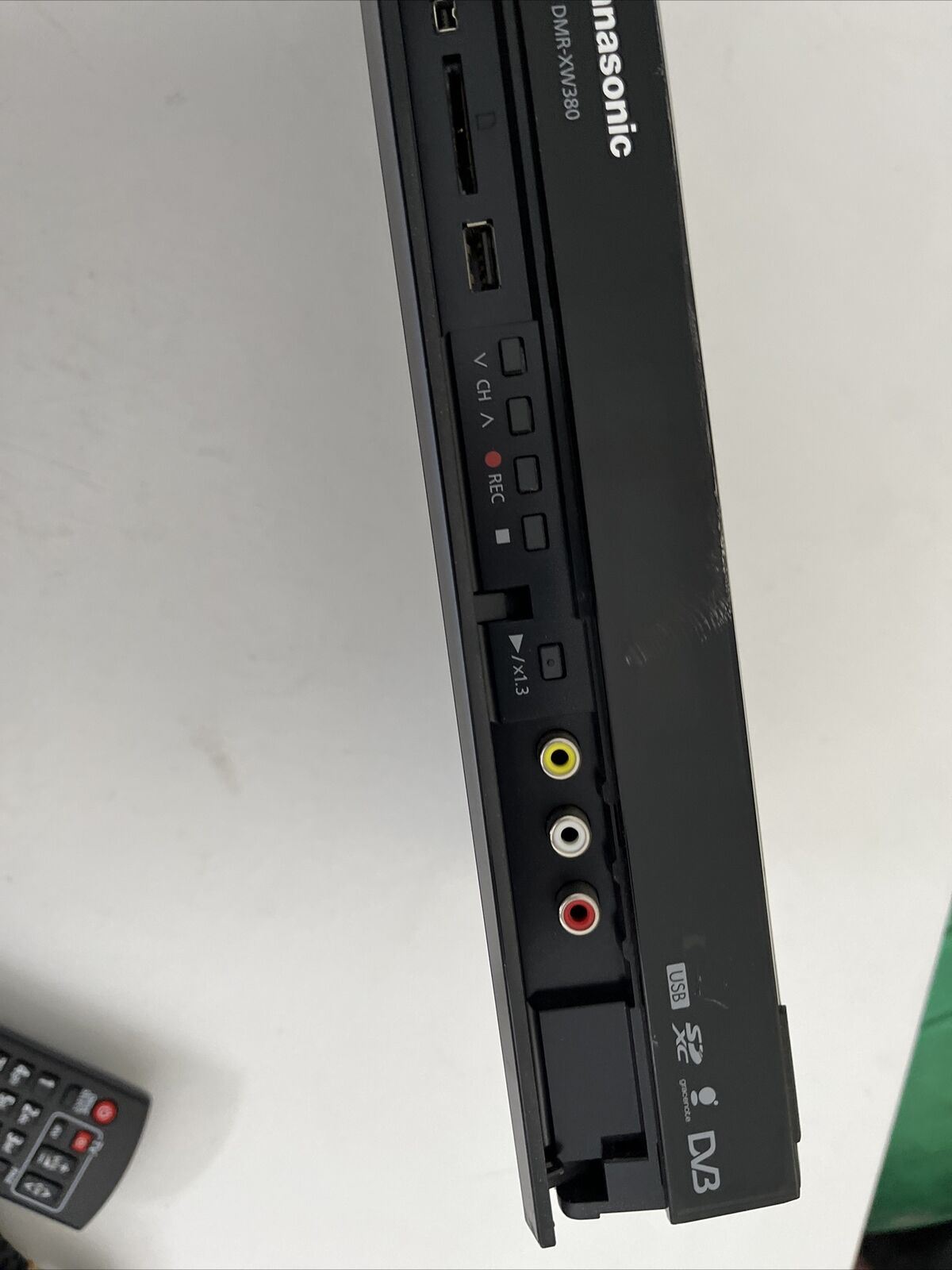 Panasonic DMRXW380 HDD DVD Player DVDRW DVDR TV Tuner Recorder HDD