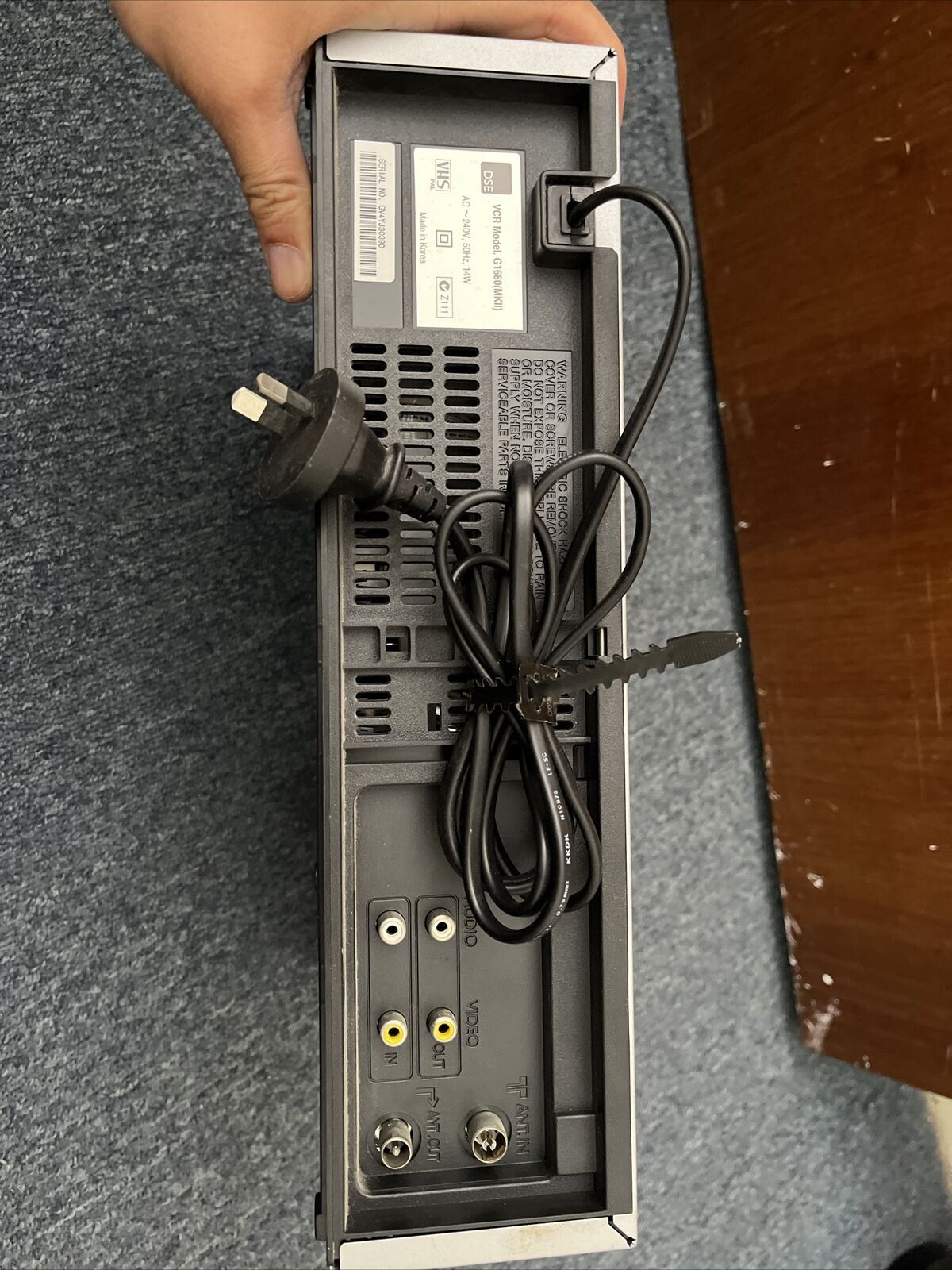 DSE VCR VHS Player Recorder PAL G1680