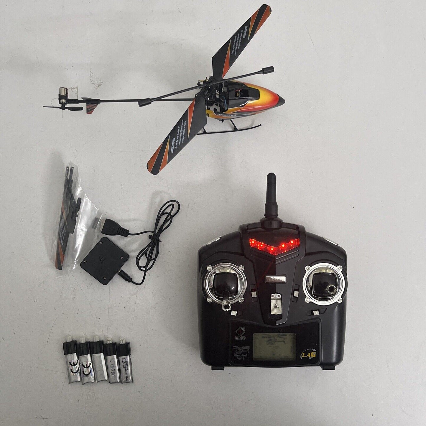 WLtoys Copter Micro Series Helicopter V911 *For parts or repair