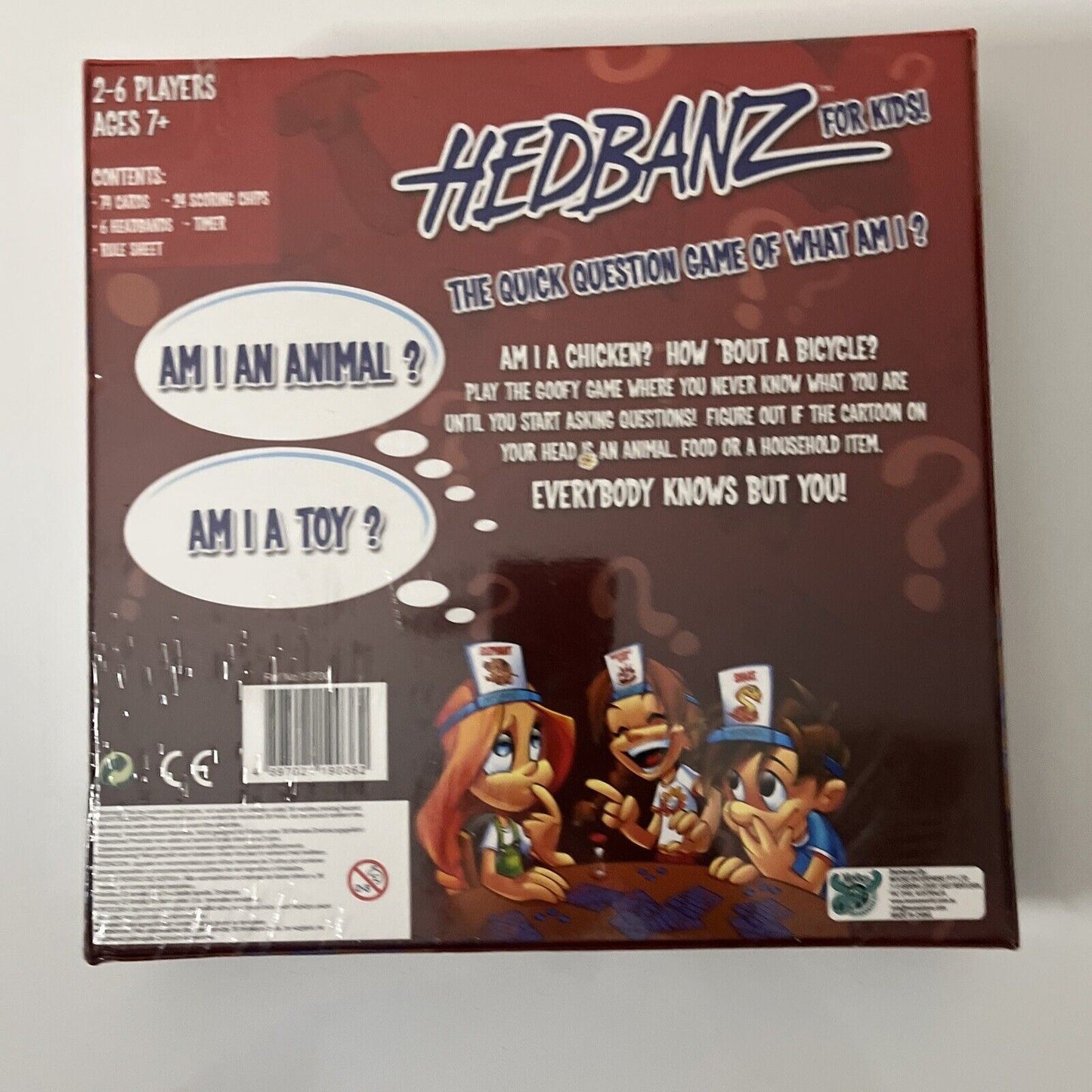 *New Sealed* Hedbanz For Kids Game Ages 7 & Up  What am I?