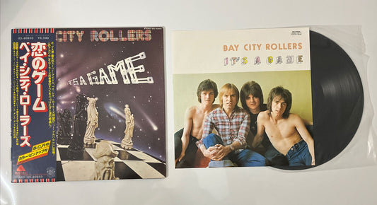 Bay City Rollers – It's A Game 1977 Vinyl Record JAPAN Edition