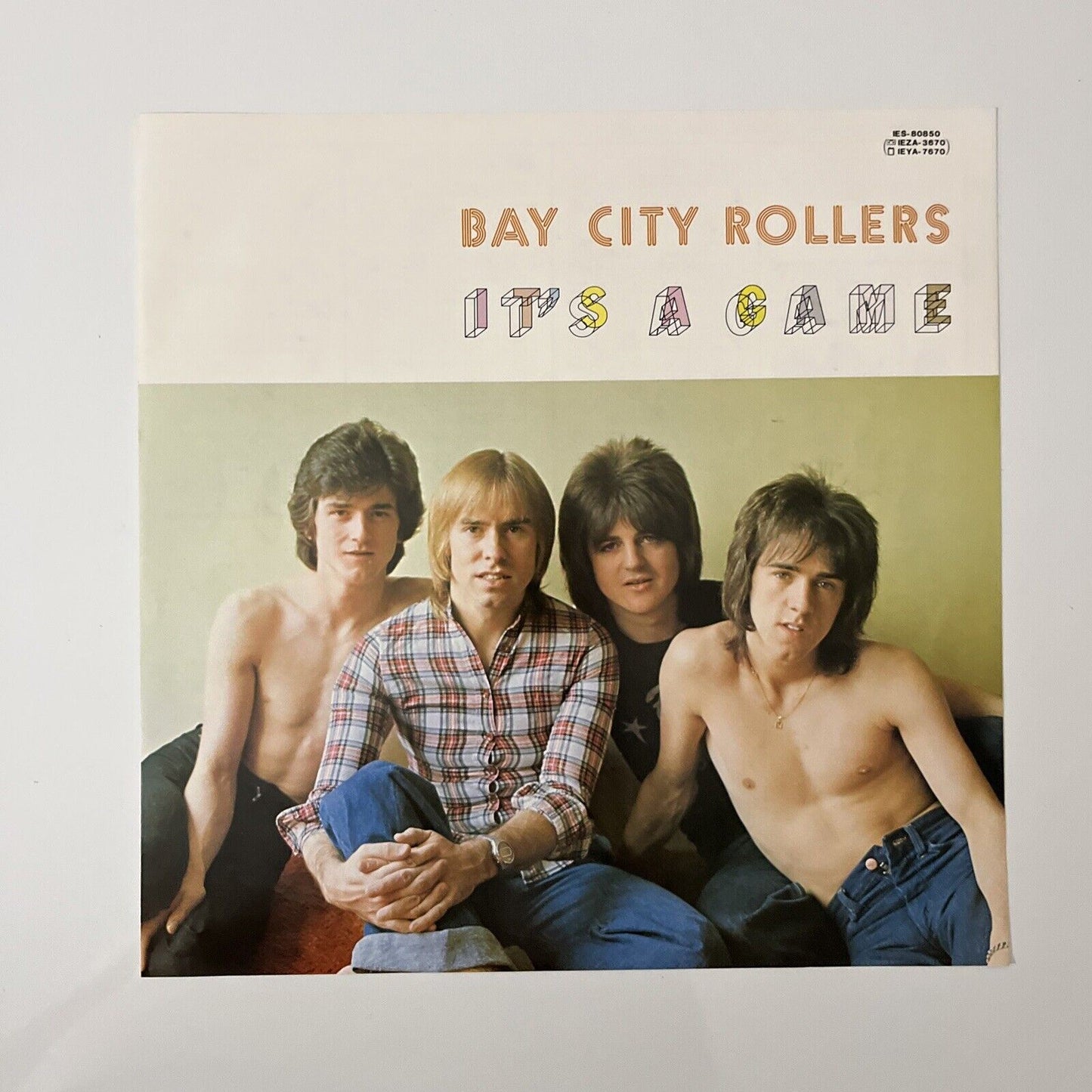 Bay City Rollers – It's A Game 1977 Vinyl Record JAPAN Edition