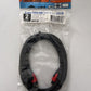 Toslink Optical Fibre Lead Cable 2 metres Pro2 6mm LA0471 for TV & Digital audio