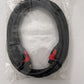 Toslink Optical Fibre Lead Cable 2 metres Pro2 6mm LA0471 for TV & Digital audio