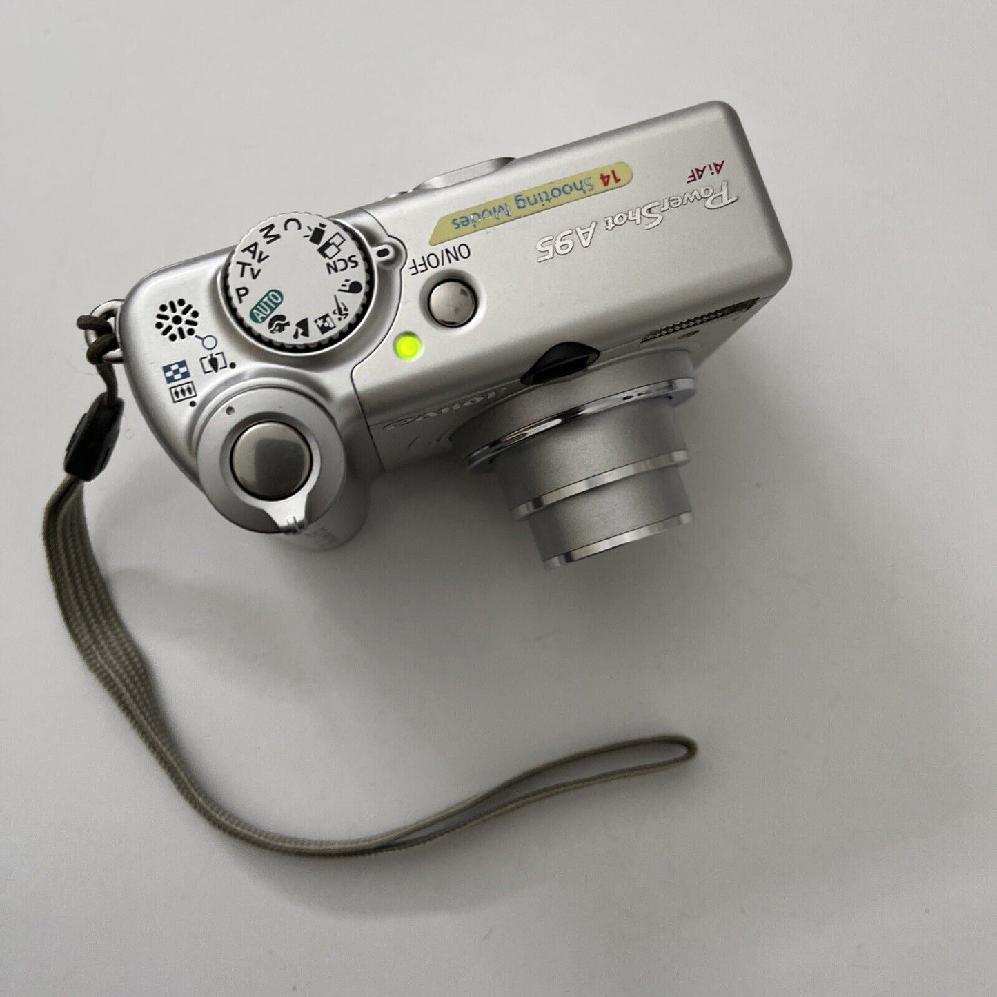 Canon PowerShot A95 5.0MP Digital Camera  with Case