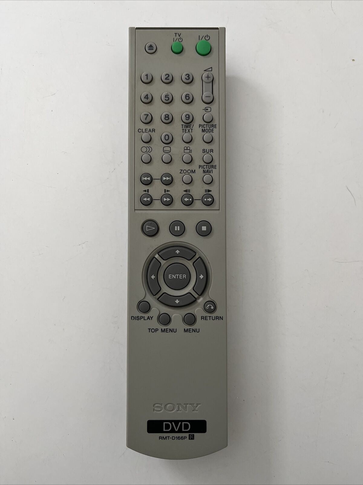 Genuine Sony DVD Remote Control RMT-D166P – Retro Unit