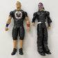 WWE John Cena Tough Talkers + Jeff Hardy Action Figure 2016 Mattel 18cm 6"