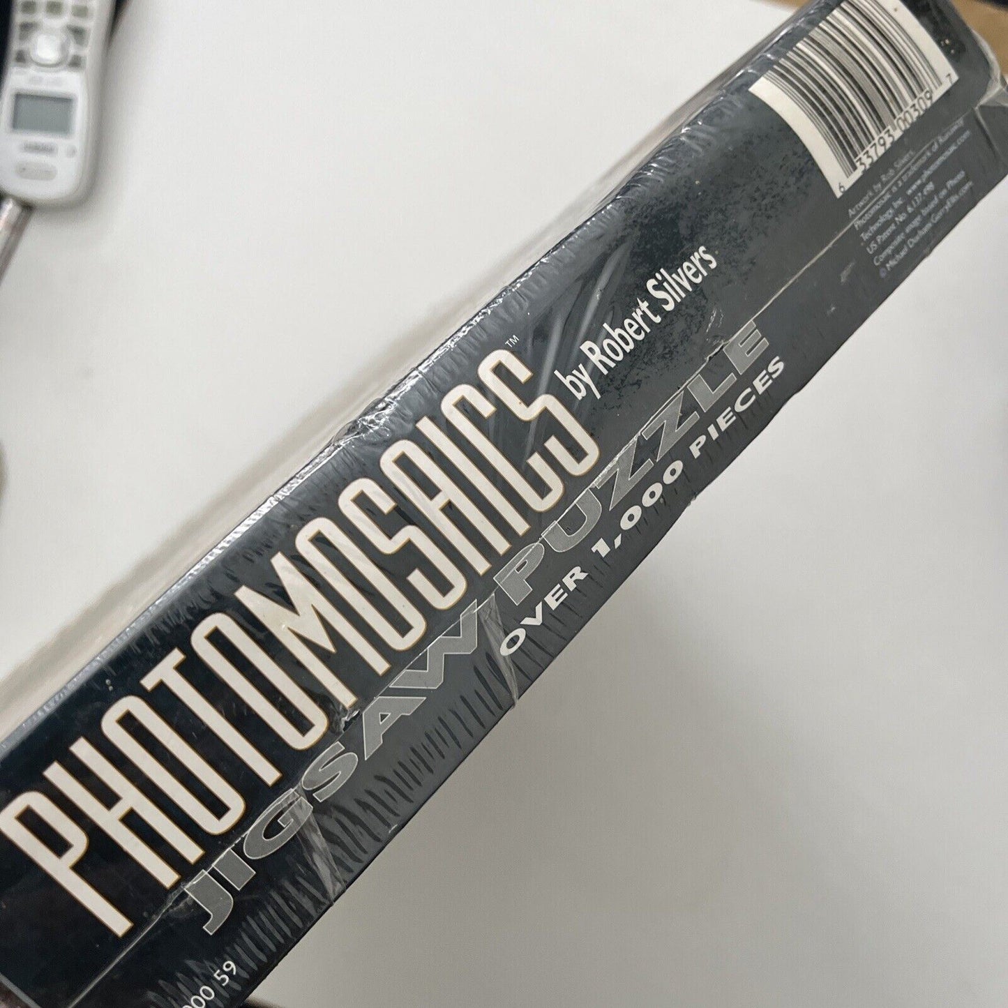 *New Sealed* Grey Wolf 1000 Jigsaw Puzzle Piec  Photomosaics By Robert Silvers