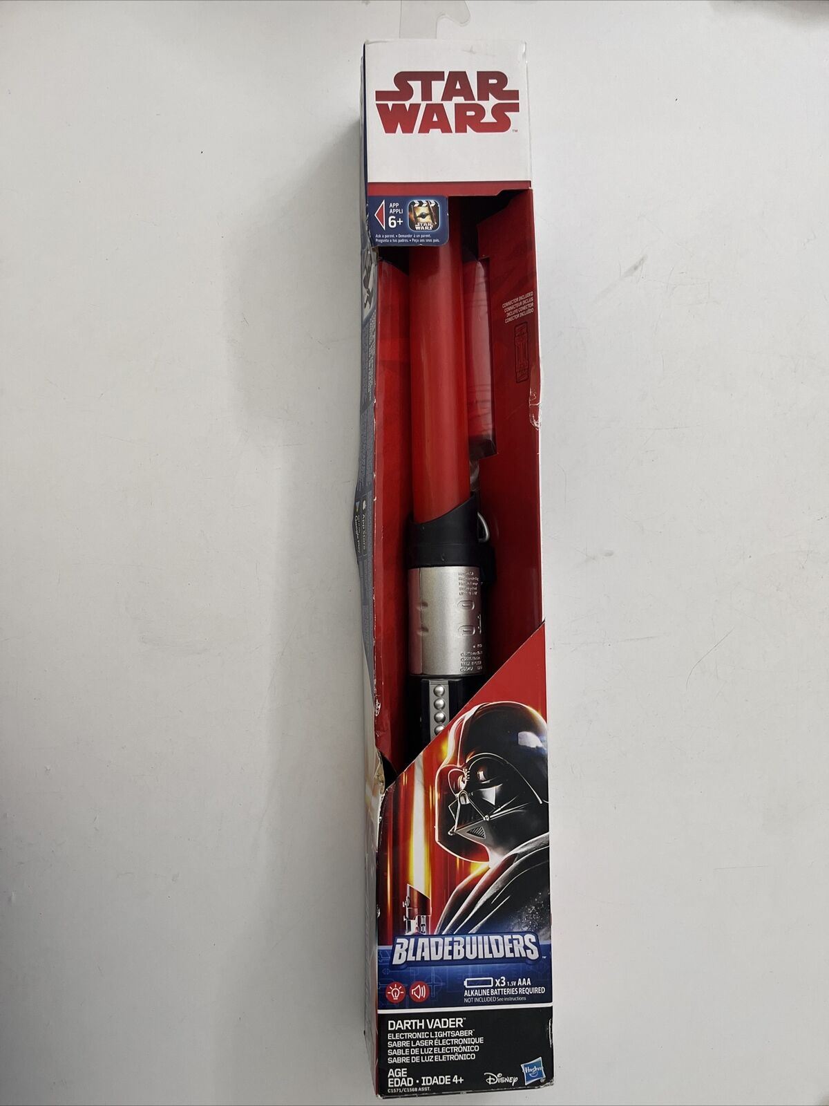 NEW Star Wars Blade Builders Darth Vader Electronic Light Saber