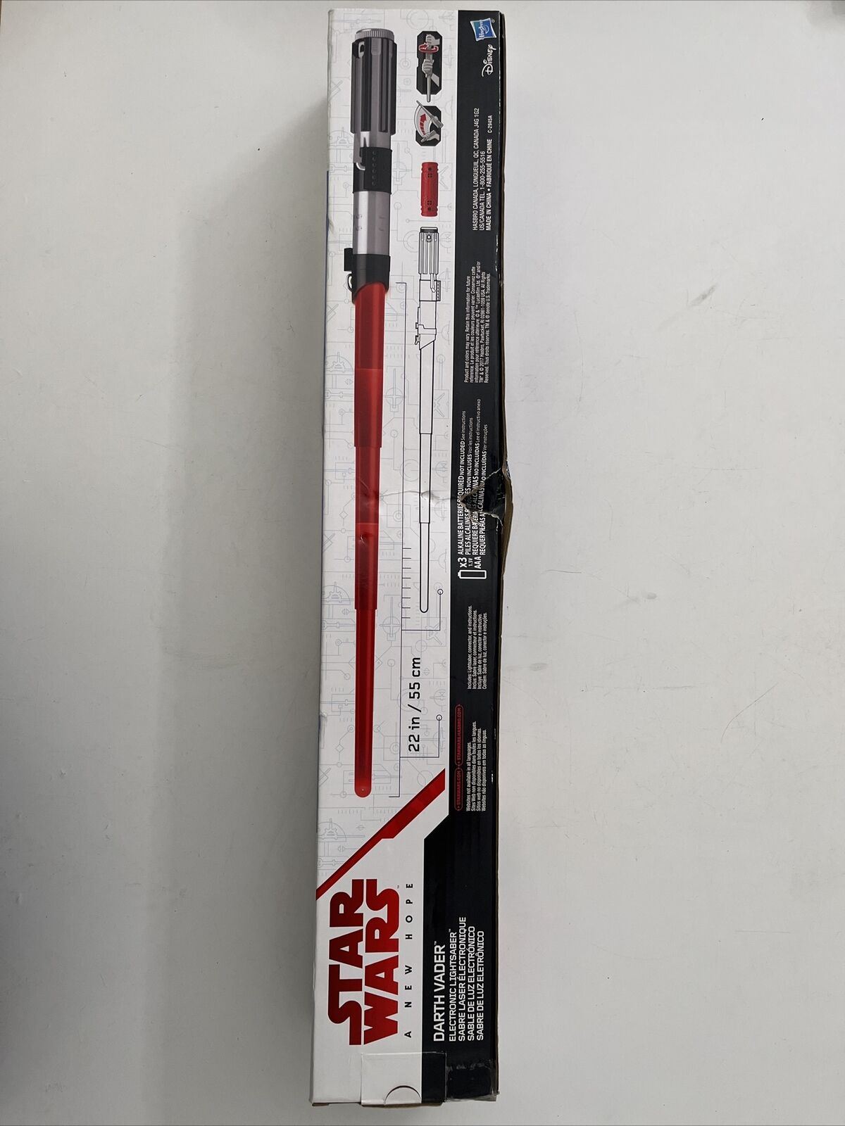 NEW Star Wars Blade Builders Darth Vader Electronic Light Saber