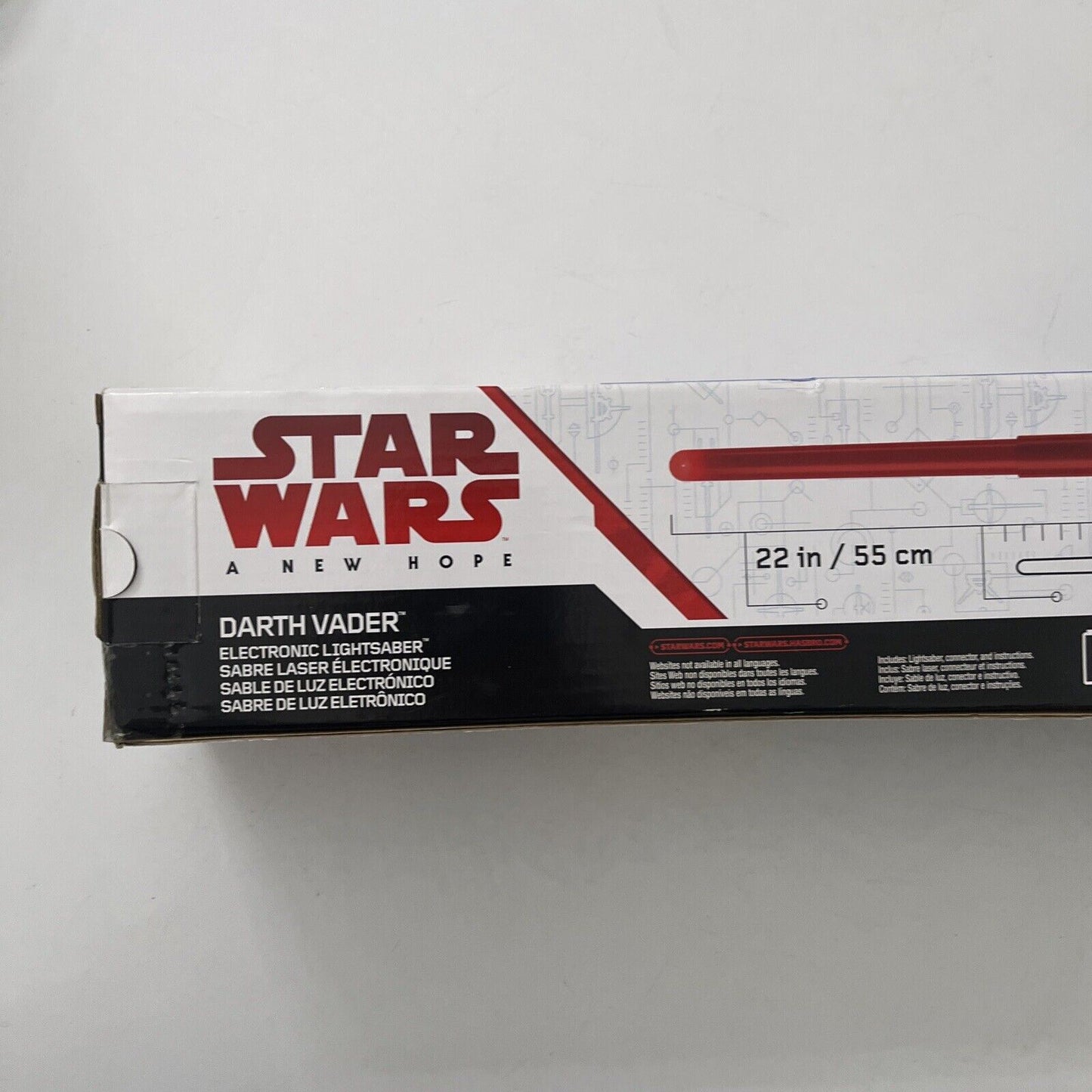 NEW Star Wars Blade Builders Darth Vader Electronic Light Saber