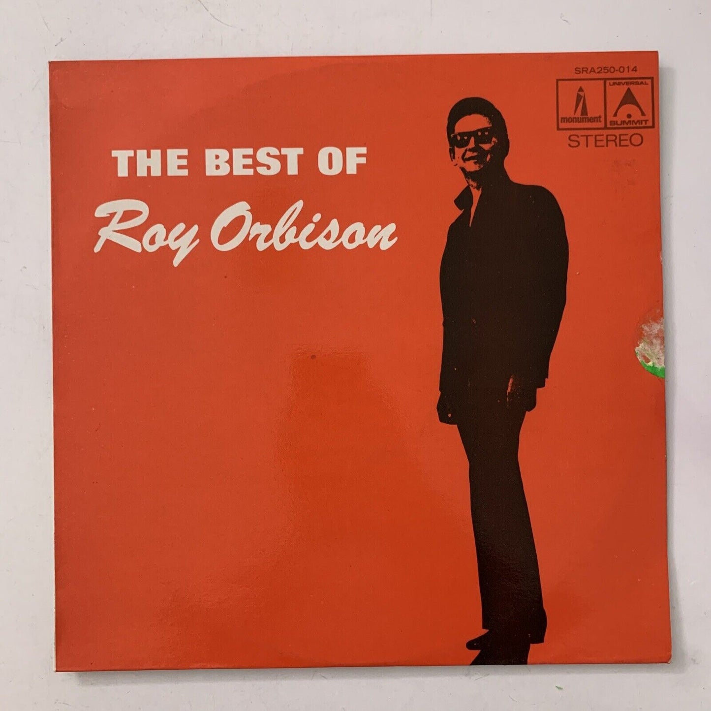 Roy Orbison - The Best of Roy Orbison (vinyl record, 1975)