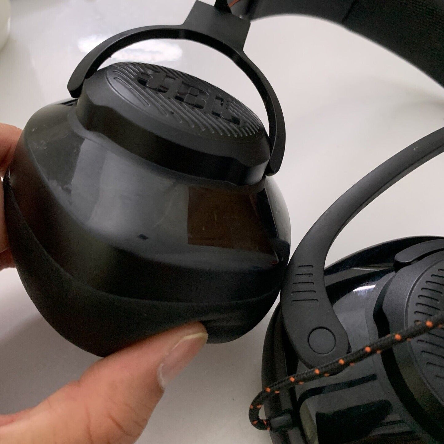 JBL Quantum 200 Gaming Headphone Black *No Sound Left Earphone for Parts Repair