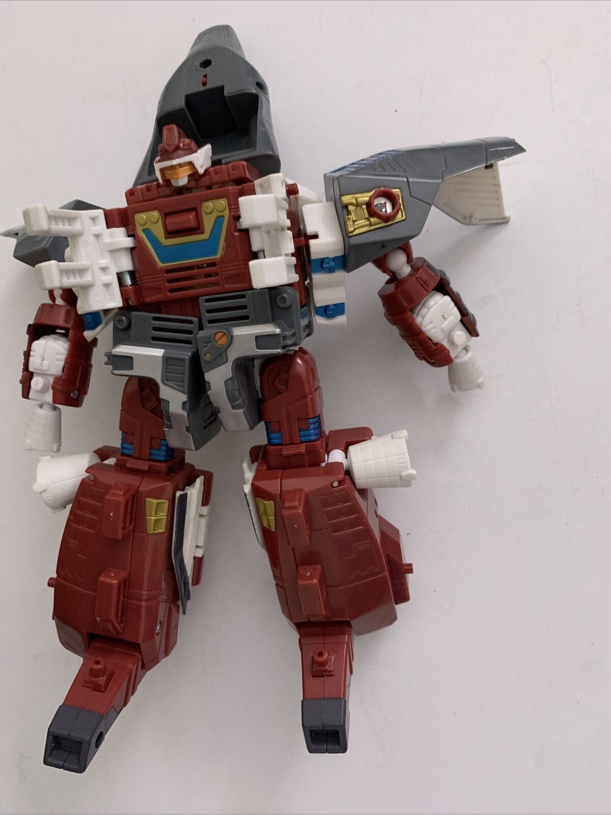 Jetfire Energon Transformer 2003 Hasbro *Missing Right Wingtip Figure 29cm