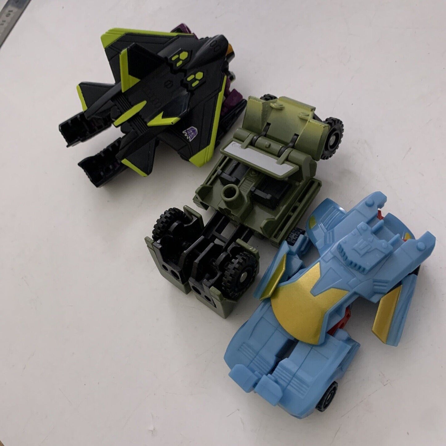 3x Transformer Rollbar 2001,  Hot Shot 2005, Wind Sheer 2000 Action Figure 10cm