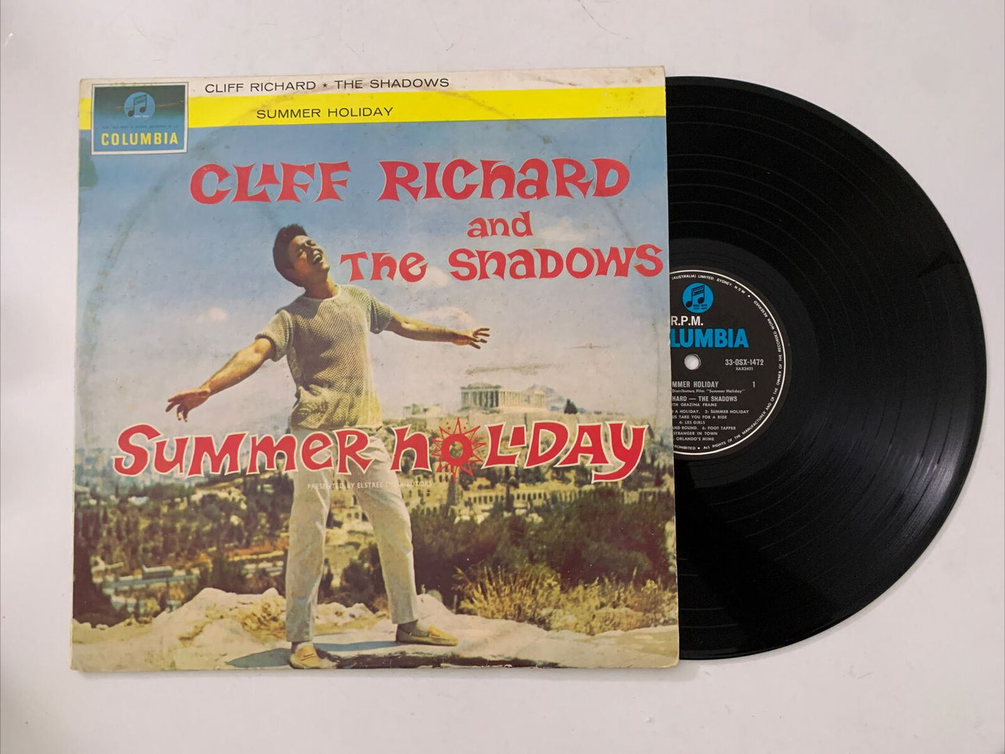 Cliff Richard And The Shadows – Summer Holiday 1963 Vinyl Record Album LP