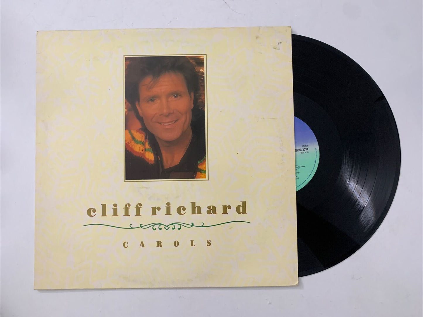 Cliff Richard – Carols 1988 LP Vinyl Record